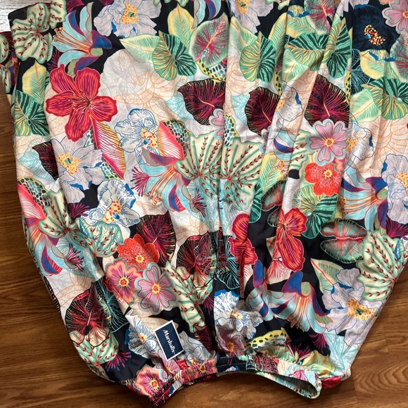 Floral A-Line Skirt - Picture 2 of 2